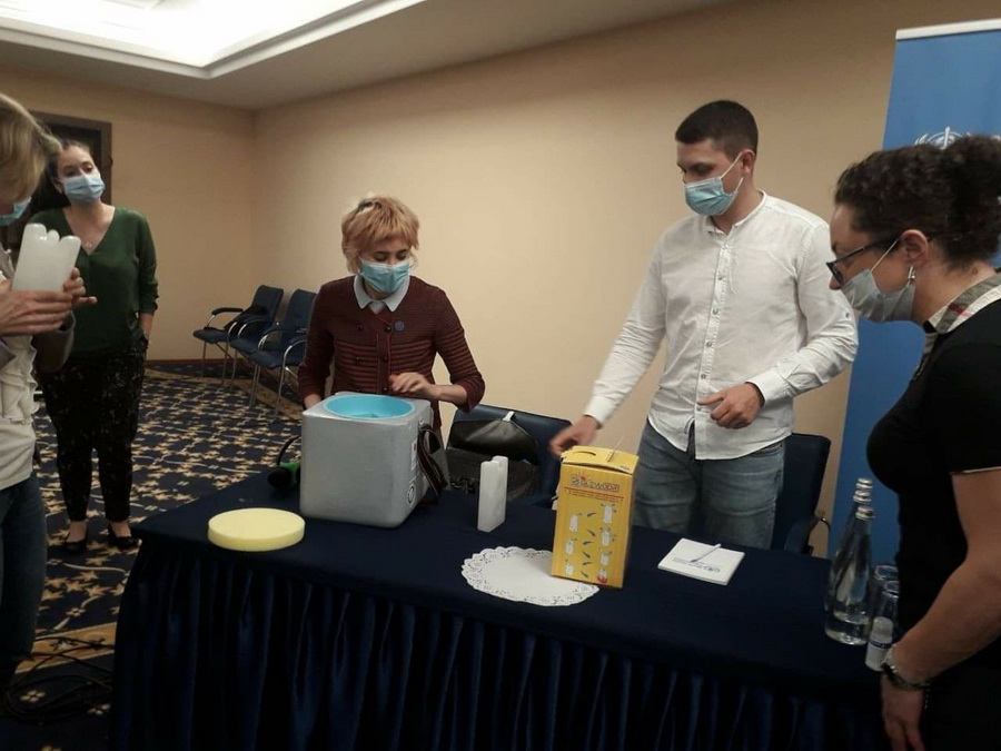 Виготовлення вакцин і щеплення: викладачі франківського медуніверситету поїхали на “коронавірусний” тренінг в Київ (ФОТО)