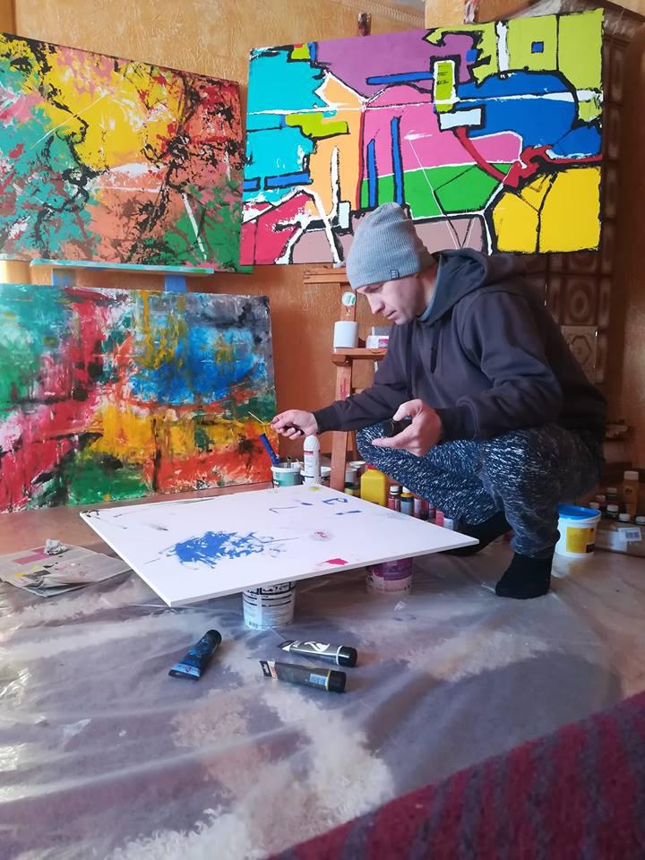 Франківців кличуть на виставку картин рожнятівського художника