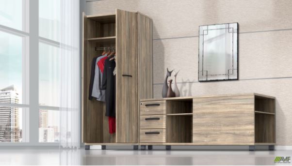 Дерев’яні шафи для одягу AMF: висока якість, функціональність та стильний дизайн