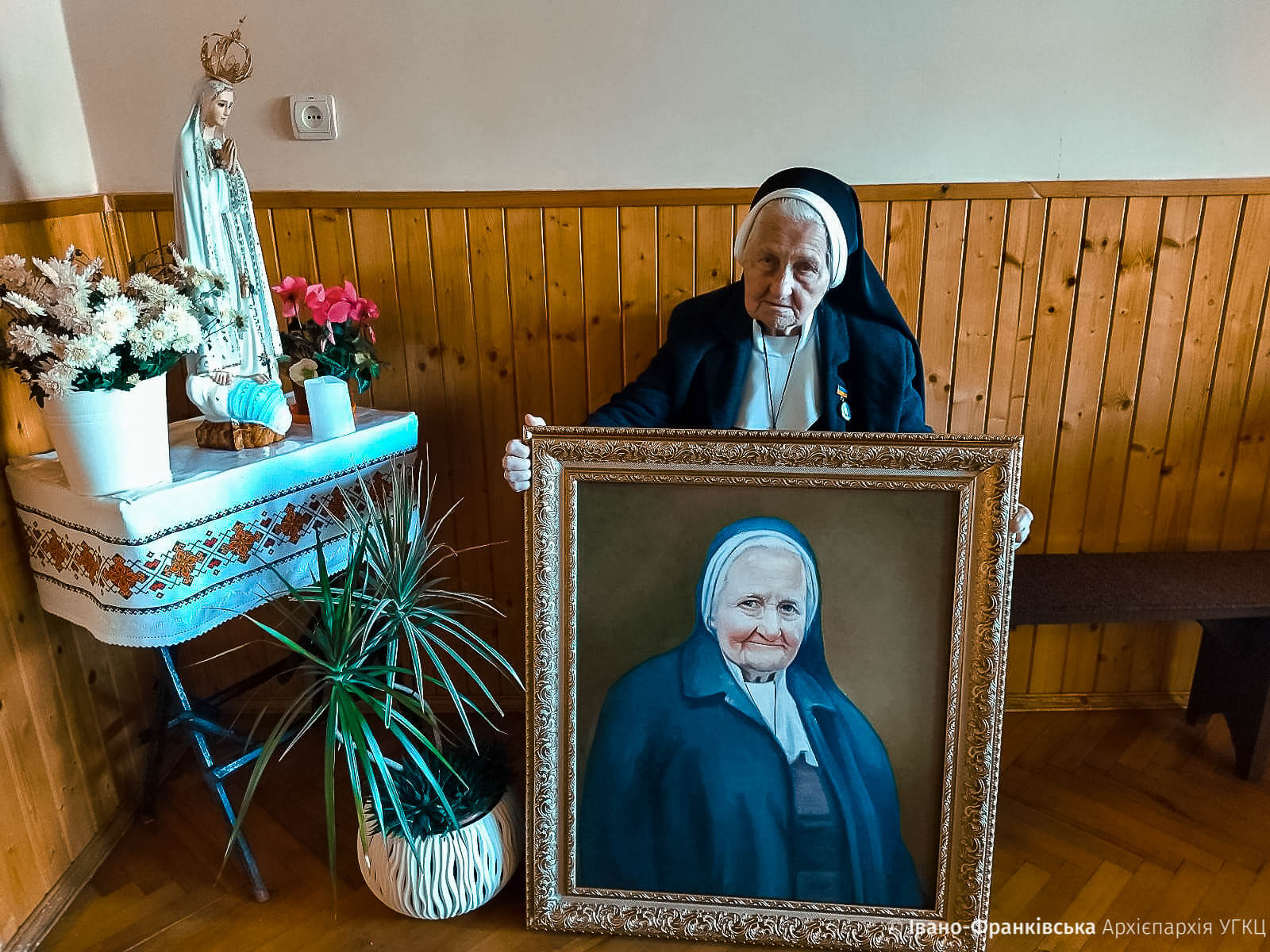 Першу настоятельку войнилівського монастиря привітали з 95-літтям (ФОТО)