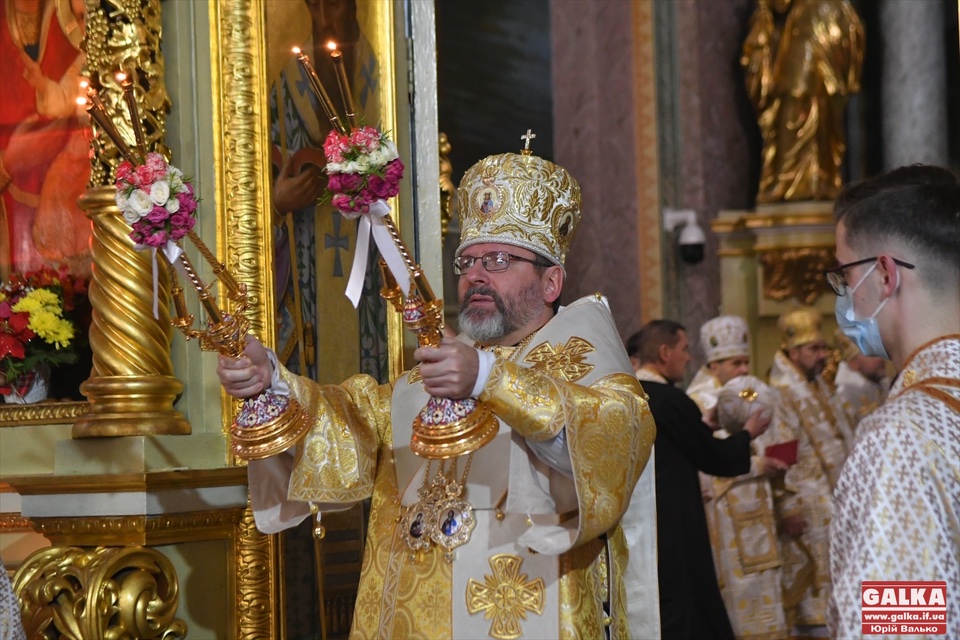 Глава УГКЦ Святослав очолив святкову літургію у Франківську (ФОТО, ВІДЕО)