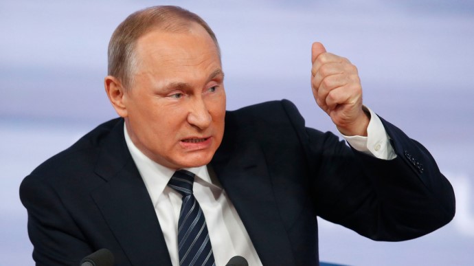 Путін назвав війну проти України “шляхетною” та неминучою