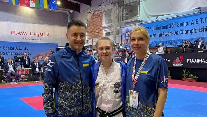 Юна прикарпатка стала чемпіонкою Європи з тхеквондо (ФОТО)