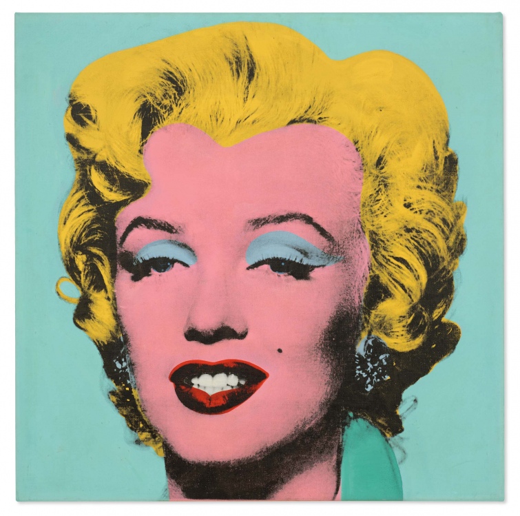 Найдорожча картина XX століття: портрет Мерилін Монро продали за $195 млн (ФОТО)