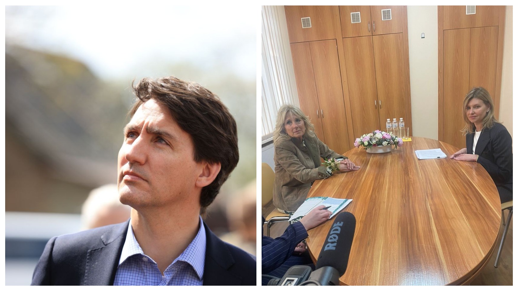 Перша леді США відвідала Ужгород, а Прем’єр Канади Трюдо – Ірпінь (ФОТО)