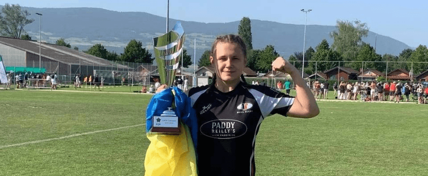 Франківська регбістка стала чемпіонкою Швейцарії (ФОТОФАКТ)