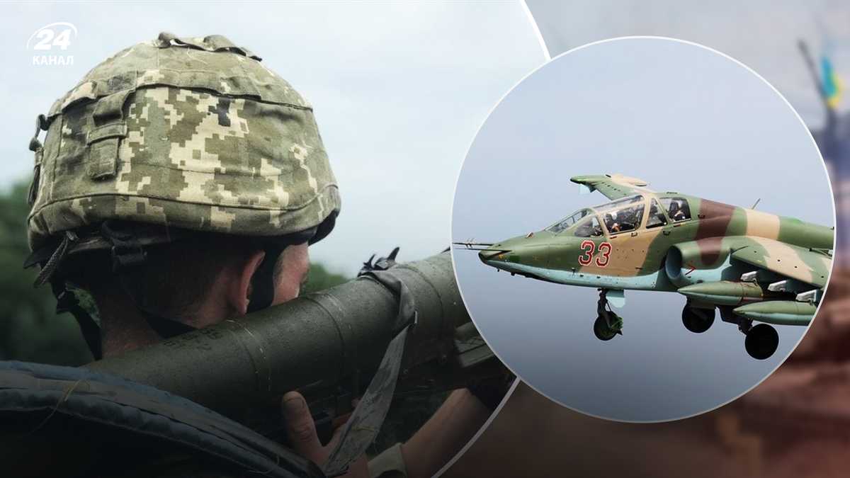 Чорні Запорожці “Іглою” гучно та яскраво приземлили ворожий Су-25 на Донеччині