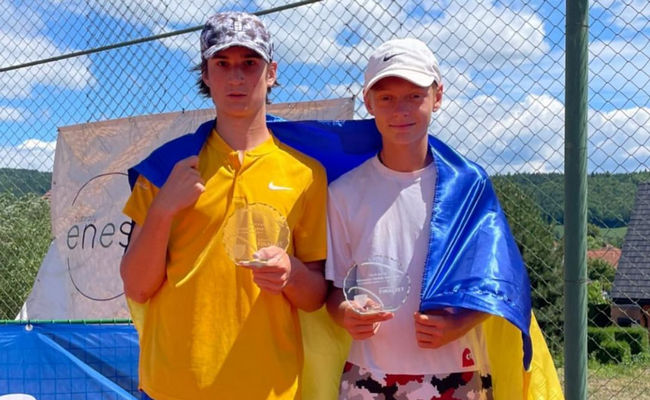 Юний франківський тенісист переміг на турнірі в Словаччині