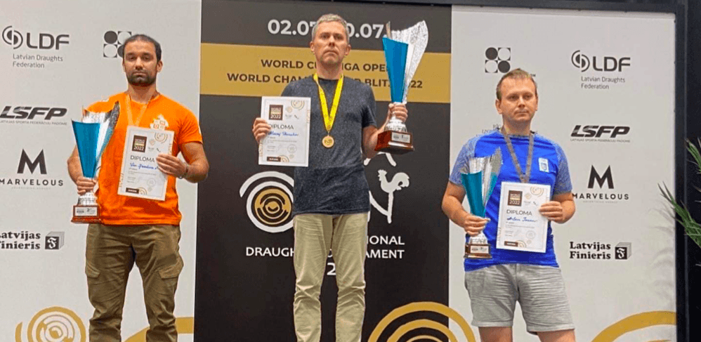 Франківець — бронзовий призер чемпіонату світу з шашок (ФОТОФАКТ)