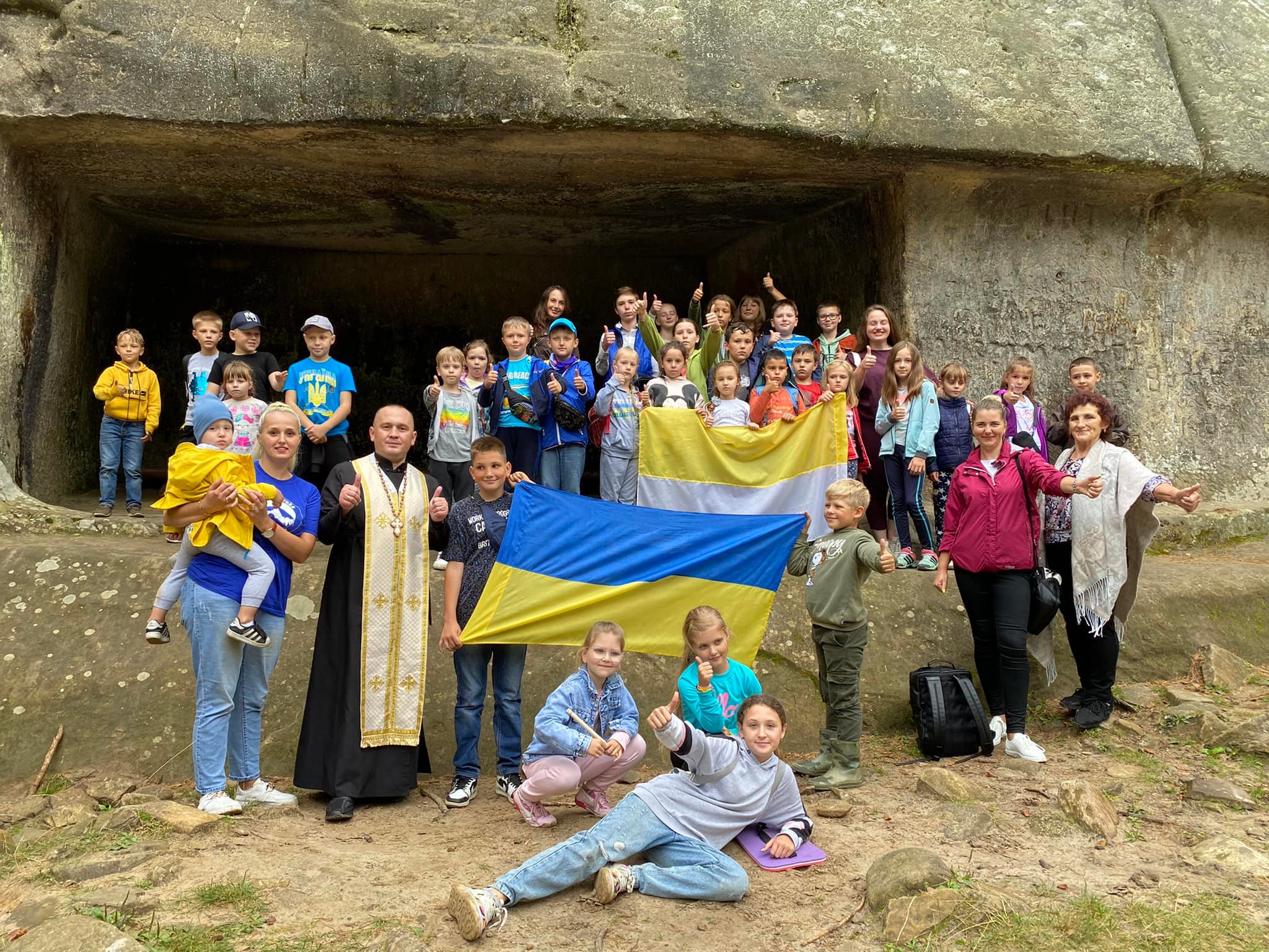 При найстарішому храмі Калуша відбувся дитячий християнський табір