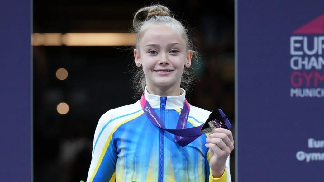 Прикарпатка вперше за 24 роки здобула “золото” на колоді на юніорському чемпіонаті Європи з гімнастики (ВІДЕО)