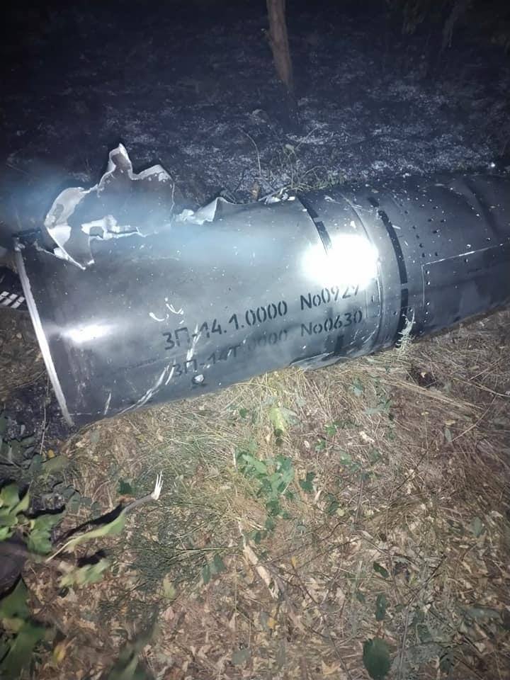 Вночі ППО збили усі п’ять ракет “Калібр”, котрі атакували Дніпро (ФОТО)