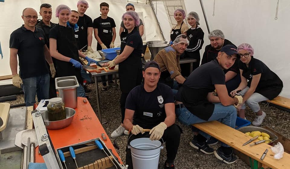 Франківські мальтійці проведуть вишкіл-навчання із приготування їжі на польовій кухні