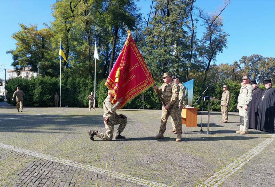 Бригада тероборони Прикарпаття отримала Бойовий прапор (ФОТО)