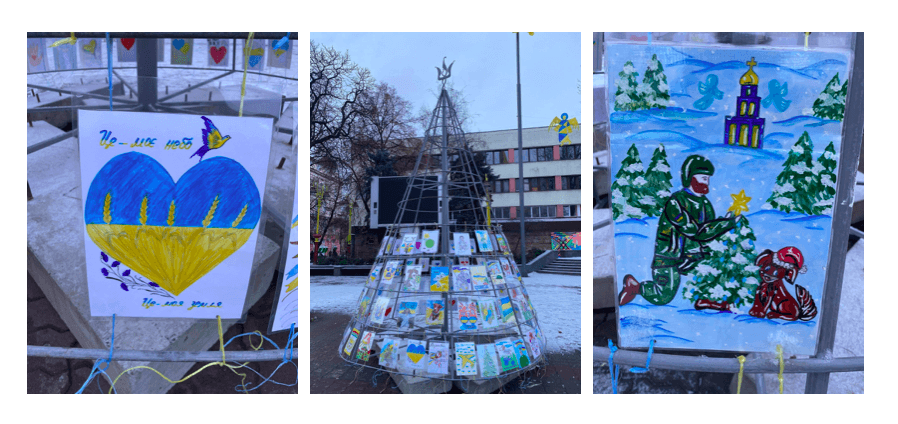 19 грудня у Франківську відкриють головну ялинку. Вона створена з малюнків дітей (ФОТО)