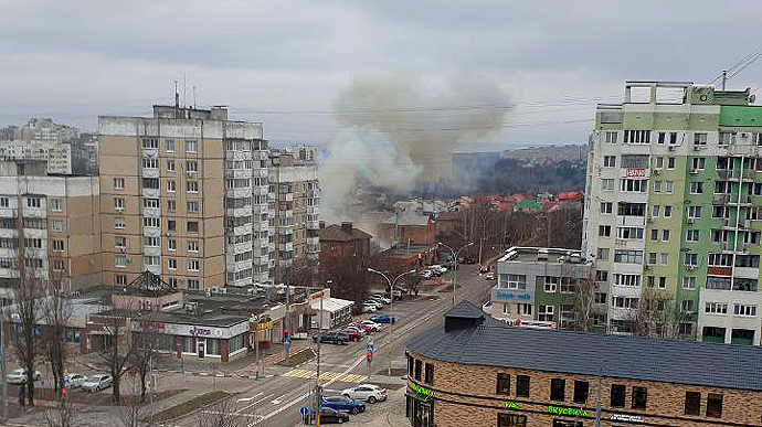У російському Бєлгороді прогриміли вибухи: четверо постраждалих (ФОТО, ВІДЕО)