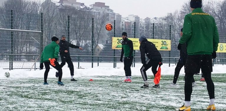 “Прикарпаття” готується до весняних матчів чемпіонату України (ФОТО)
