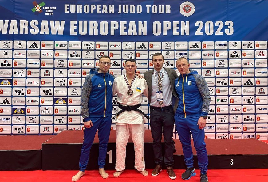 Прикарпатський дзюдоїст – бронзовий призер Кубка Європи у Варшаві