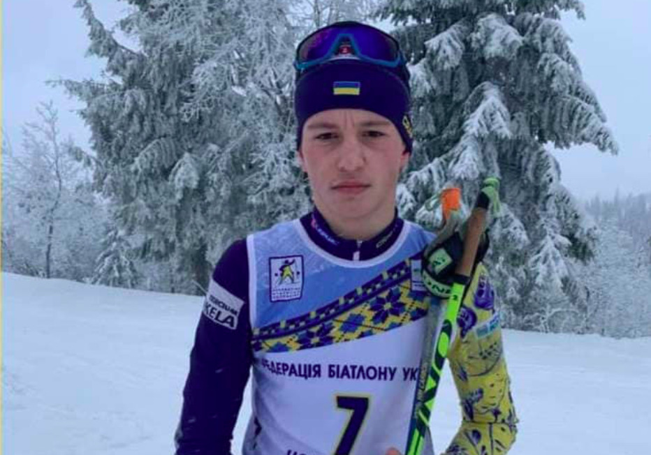 Юний біатлоніст з Прикарпаття став чемпіоном України (ФОТО)