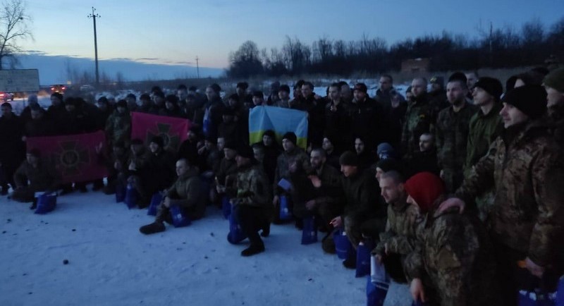 З російської неволі повернули ще 101 українця (ФОТО)