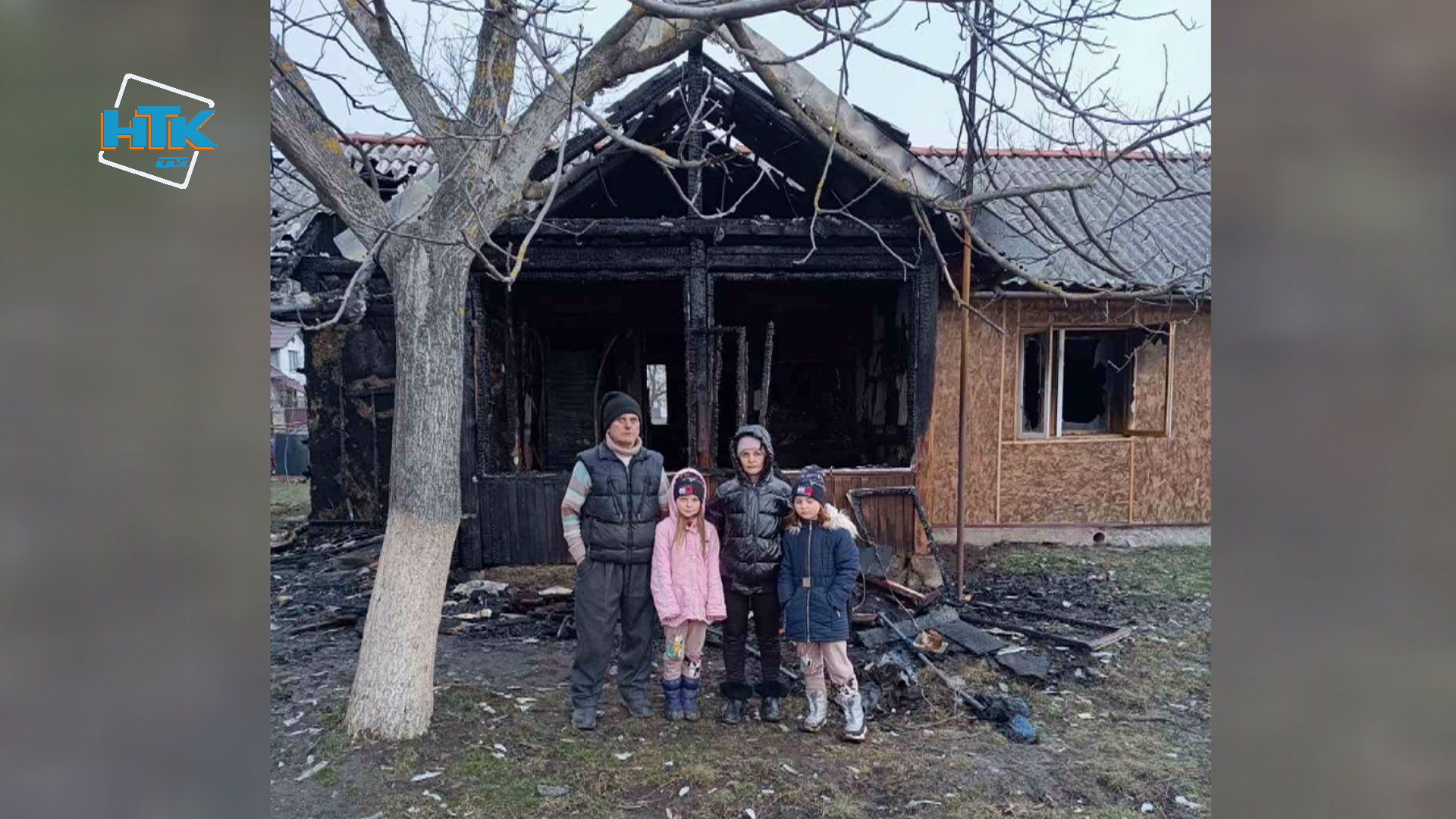 У родини з Коломийщини згоріла хата. Потрібна допомога (ВІДЕО)
