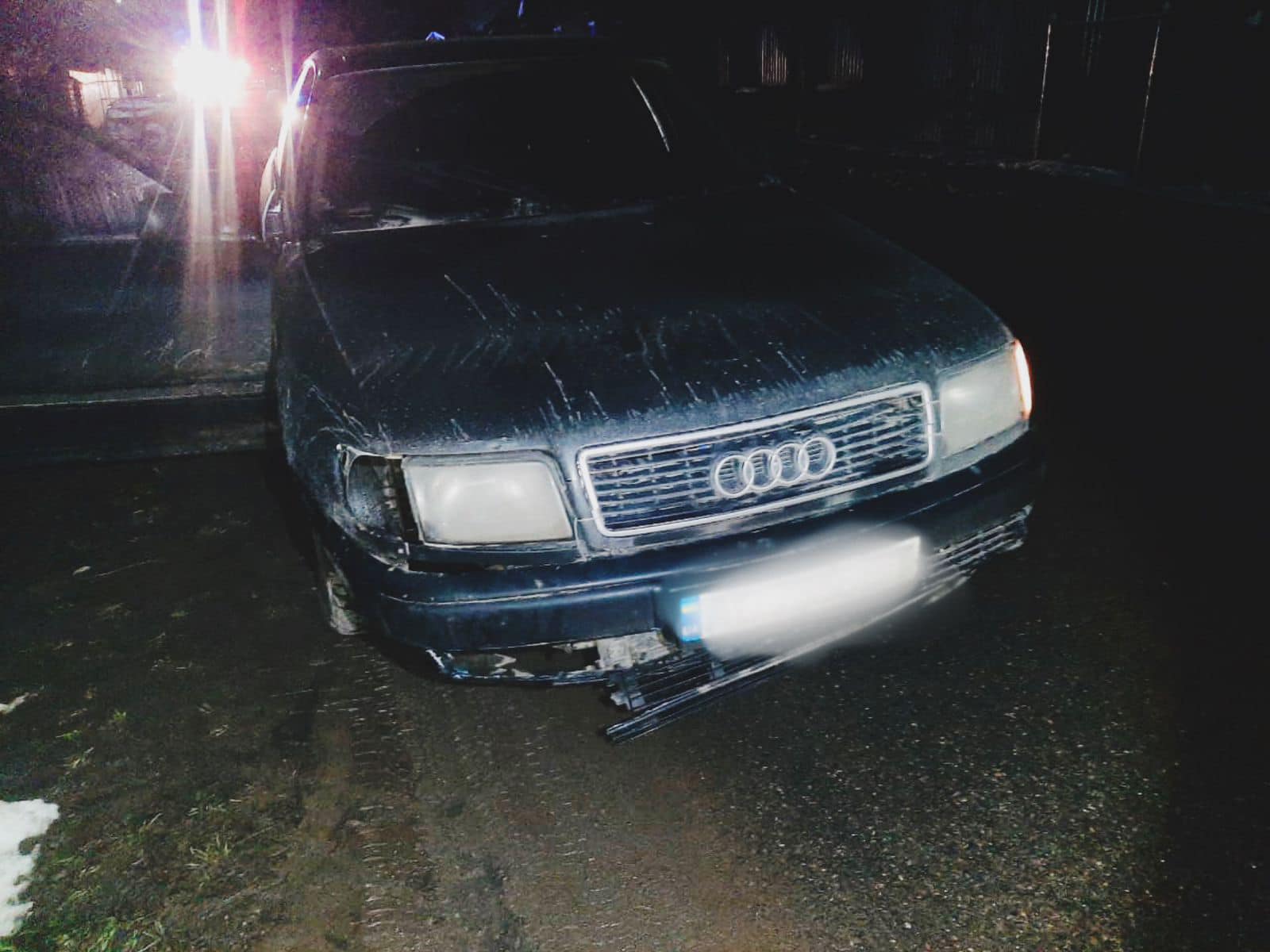 У Богородчанах водій Audi переїхав на смерть чоловіка, який лежав на дорозі