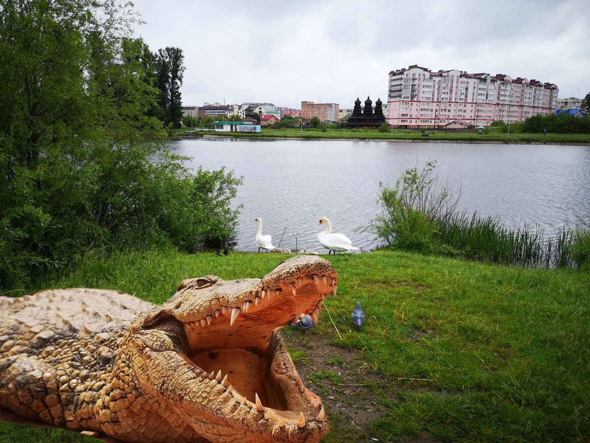 У Німецькому озері в родині крокодилів поповнення (МИЛІ ФОТО)