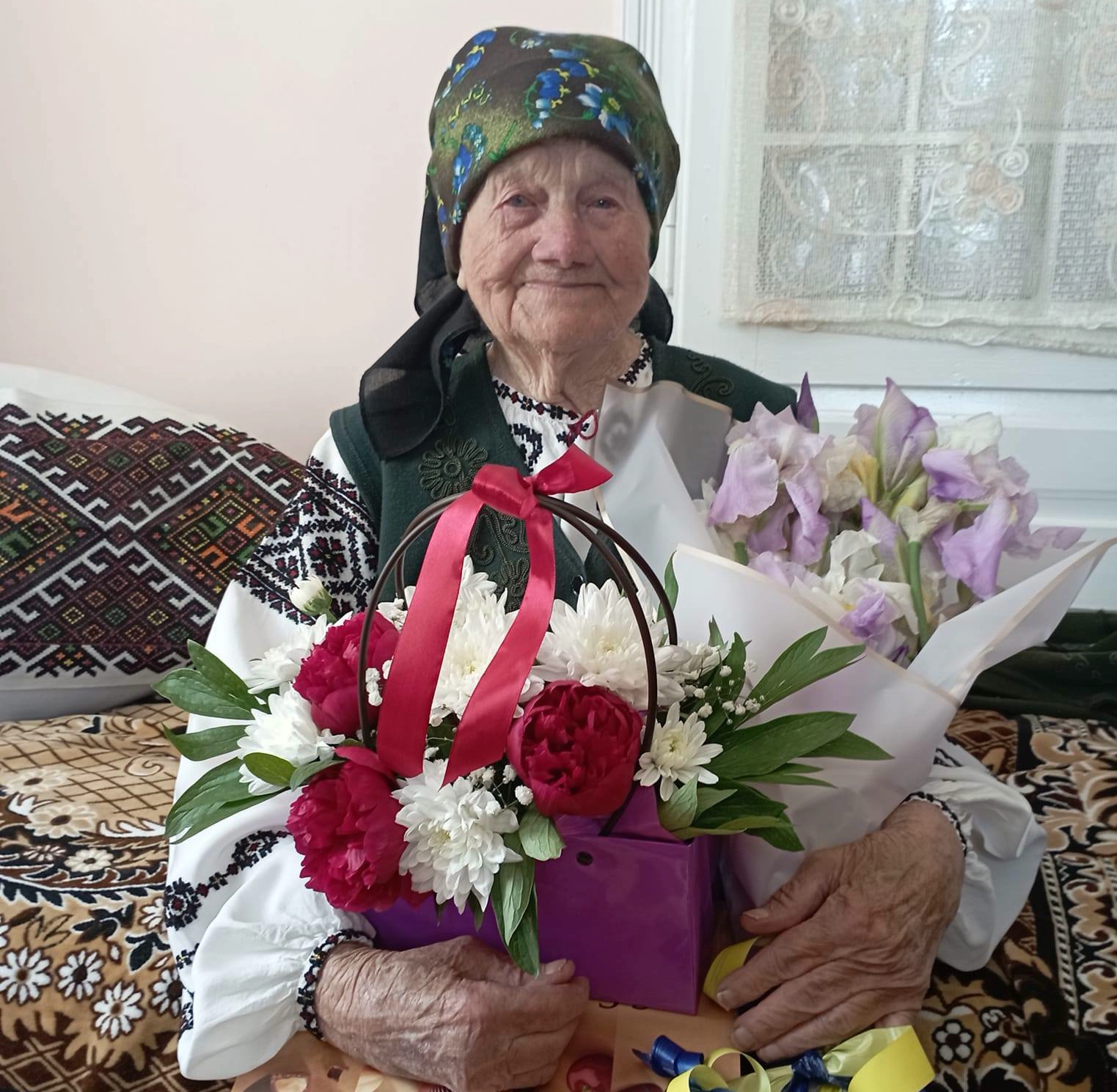Ганна Харук зі Снятинщини відсвяткувала 100 років
