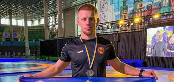 Нацгвардієць з Франківщини посів третє місце на чемпіонаті України з вільної боротьби