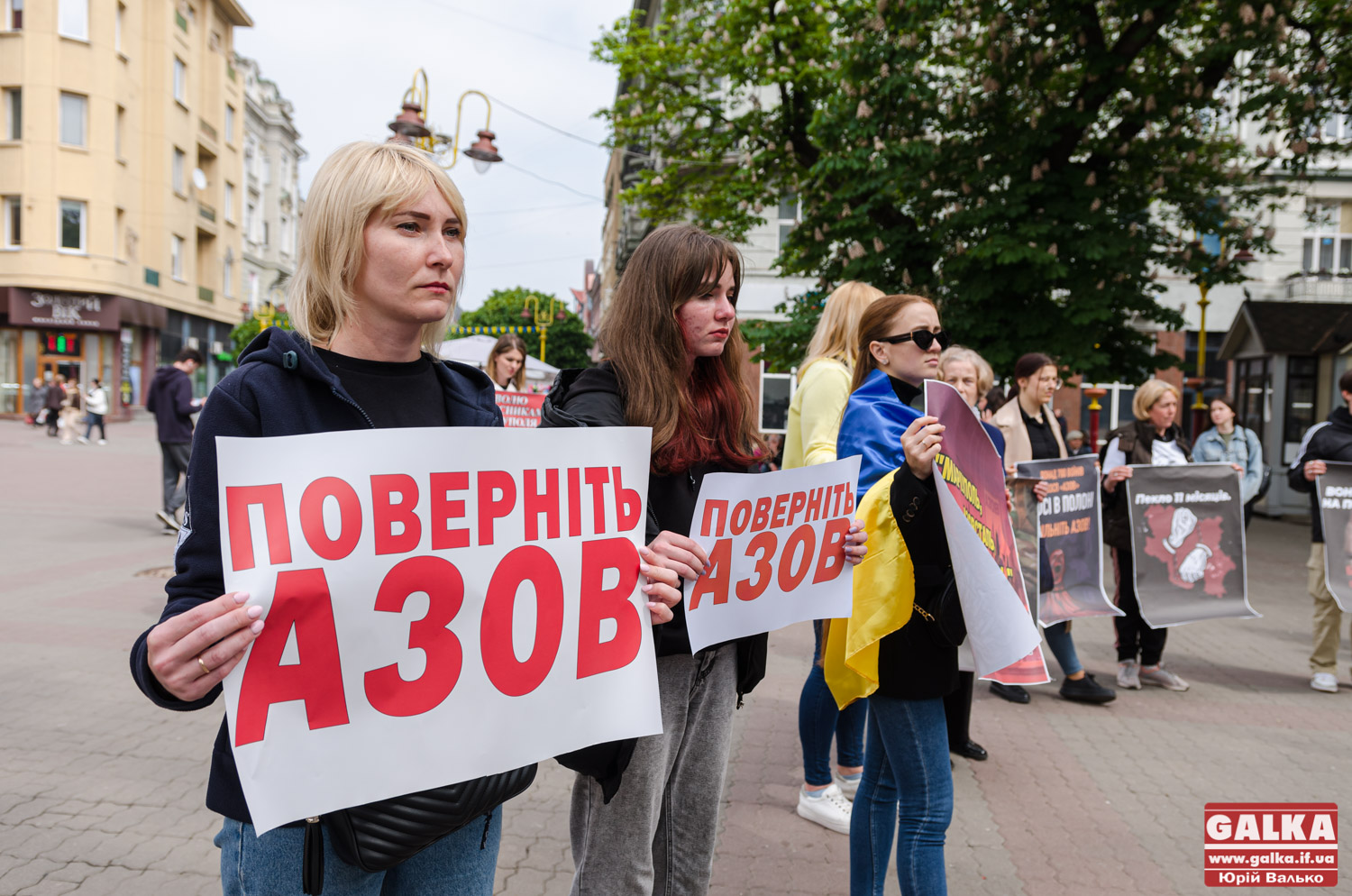 Рік у полоні: франківці закликають повернути полонених захисників з “Азовсталі” (ФОТО)