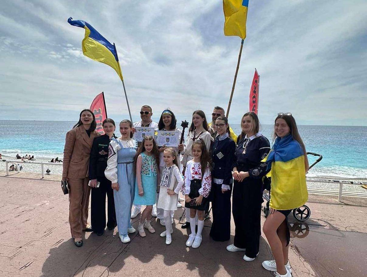 Діти з Івано-Франківська відвідали український фестиваль у Каннах (ФОТО)