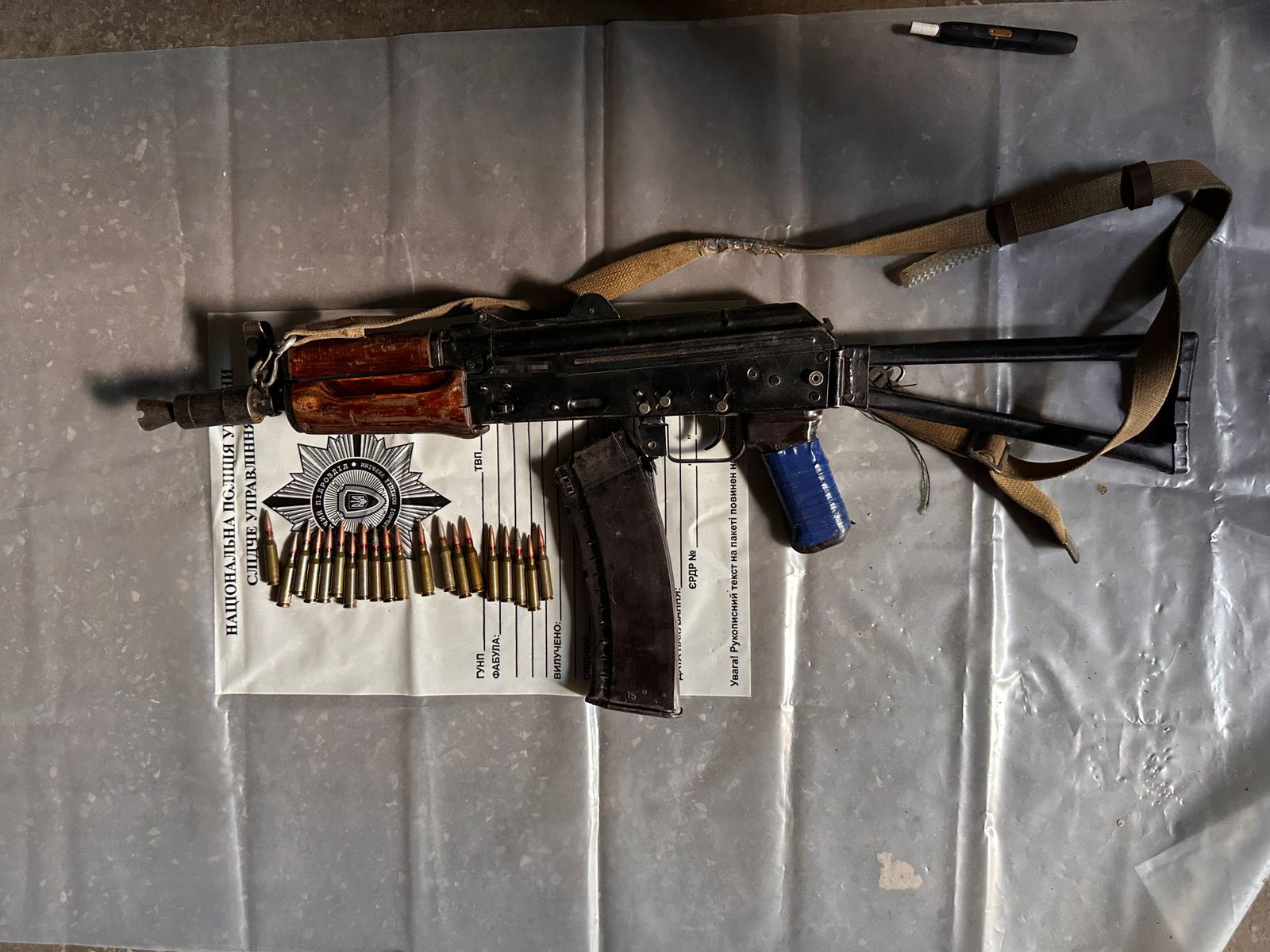 На Франківщині затримали торговця вогнепальною зброєю (ФОТО)