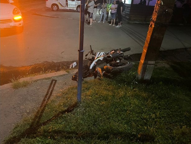 У ДТП в Лисці постраждав 19-річний мотоцикліст (ФОТО)