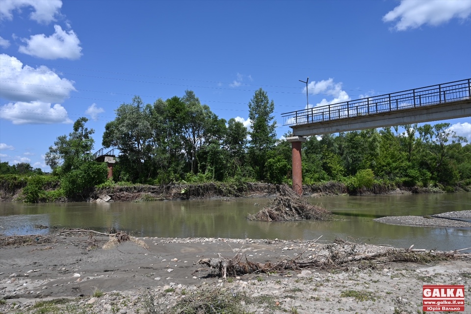 “Висновки невтішні”: Марцінків про обстеження зруйнованого пішохідного моста на Пасічну