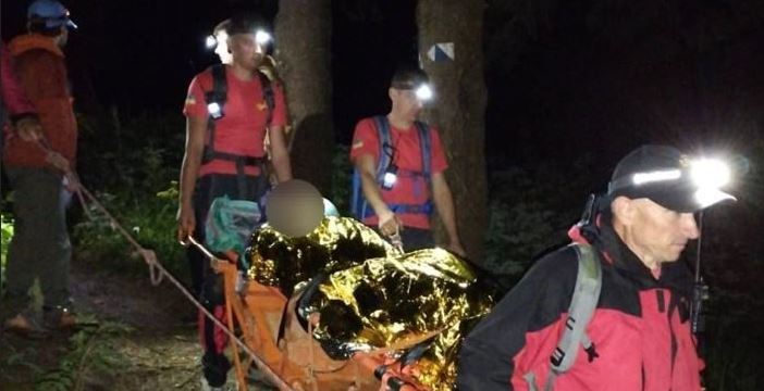 28 липня у горах Прикарпаття травмувалися дві туристки – допомогли рятувальники (ФОТО)