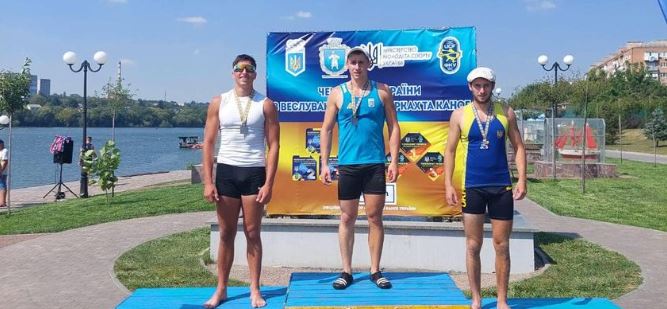 Прикарпатський веслувальник на каное Олег Зорій здобув золото на чемпіонаті України (ФОТО)