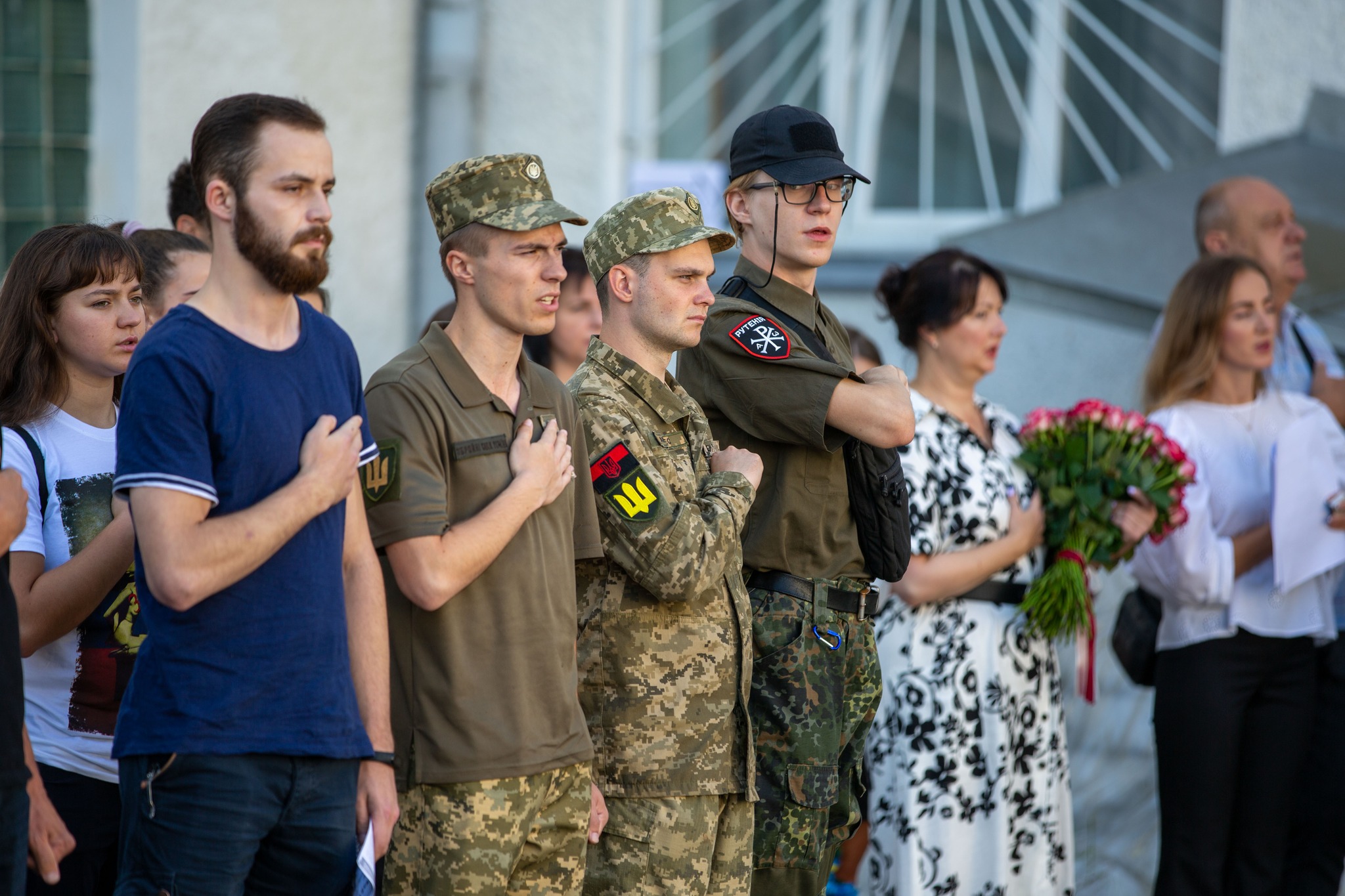 У Франківську відкрили анотаційну дошку загиблому Тарасу Стахіву (ФОТО)