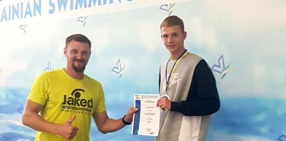 Франківець Матвій Українець здобув срібло та бронзу на чемпіонаті України з плавання (ФОТО)