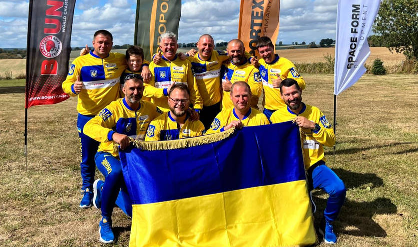 Збірна України стала чемпіоном світу зі спортивної ловлі коропа
