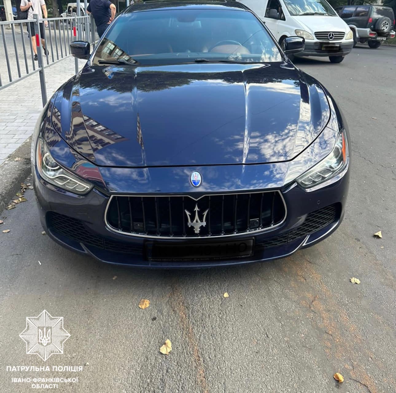 У Франківську виявили Maserati, яке перебувало у міжнародному розшуку (ФОТОФАКТ)