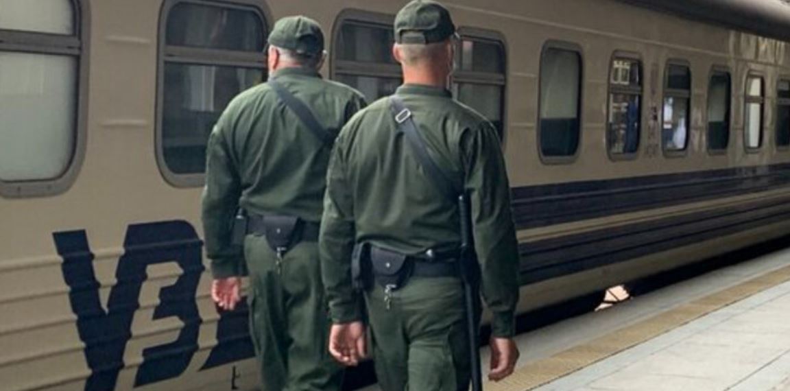 Поїзд “Київ – Ворохта” патрулюватиме воєнізована охорона