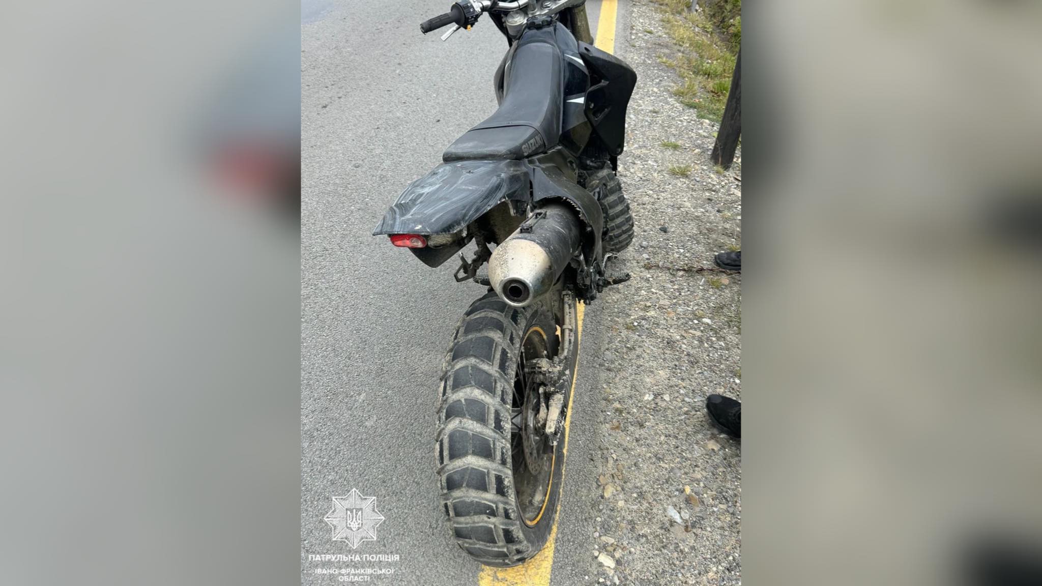 Мотоцикл, який є у міжнародному розшуку, знайшли у прикарпатському селі (ФОТО)