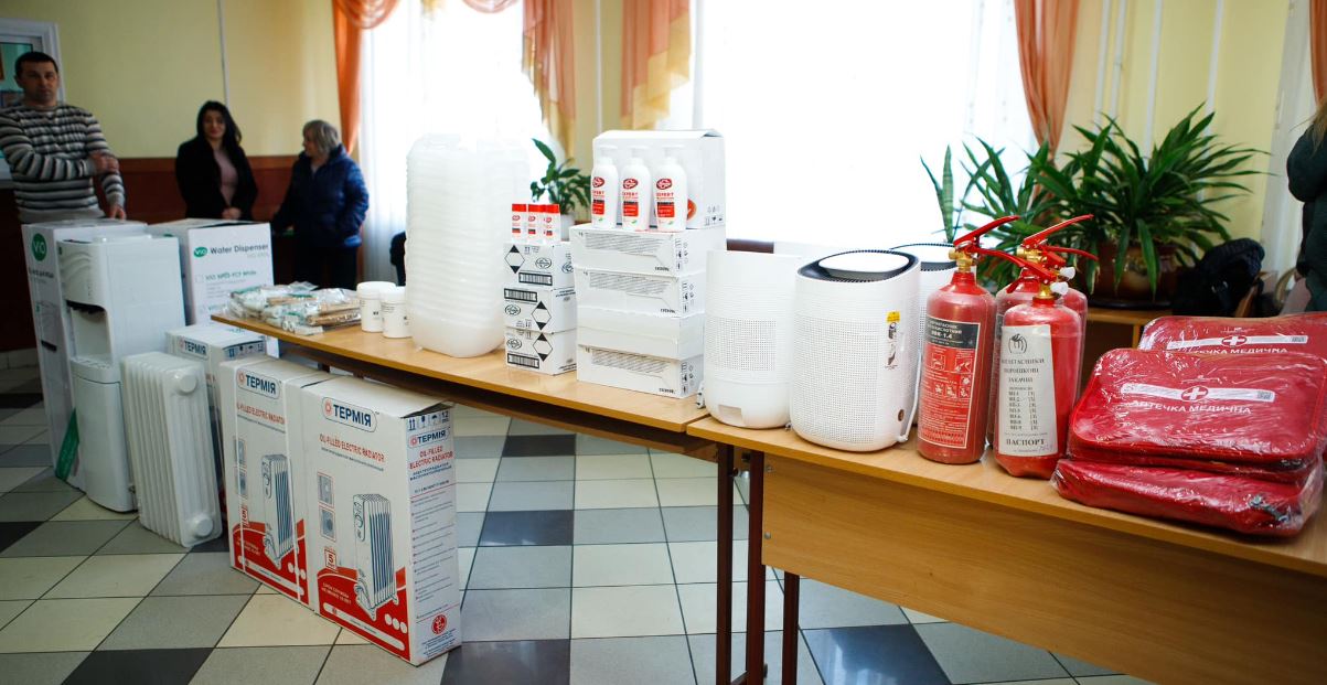 Громади Прикарпаття отримали засоби гігієни та побутове обладнання від міжнародних організацій (ФОТО)