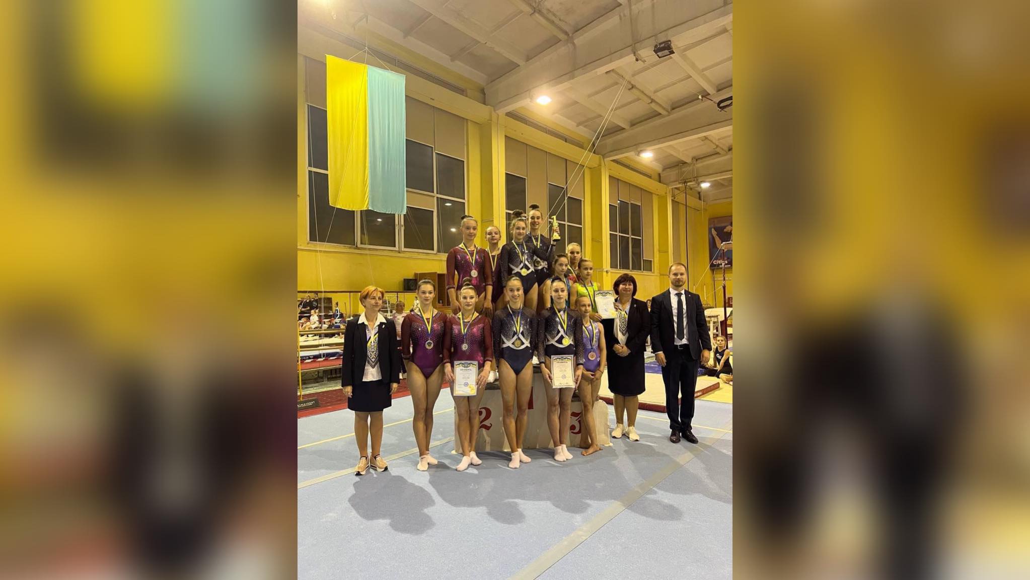 Юні франківські гімнастки здобули “золото” на чемпіонаті України (ФОТО)