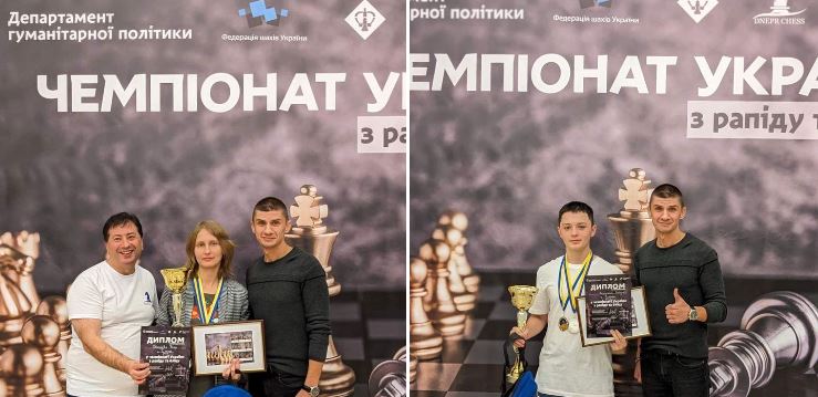 Прикарпатські шахісти вибороли чотири медалі на чемпіонаті України