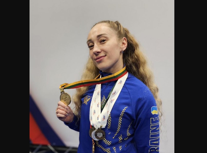 Анастасія Дерев’янко з Франківська стала чемпіонкою світу з паверліфтингу (ФОТО)
