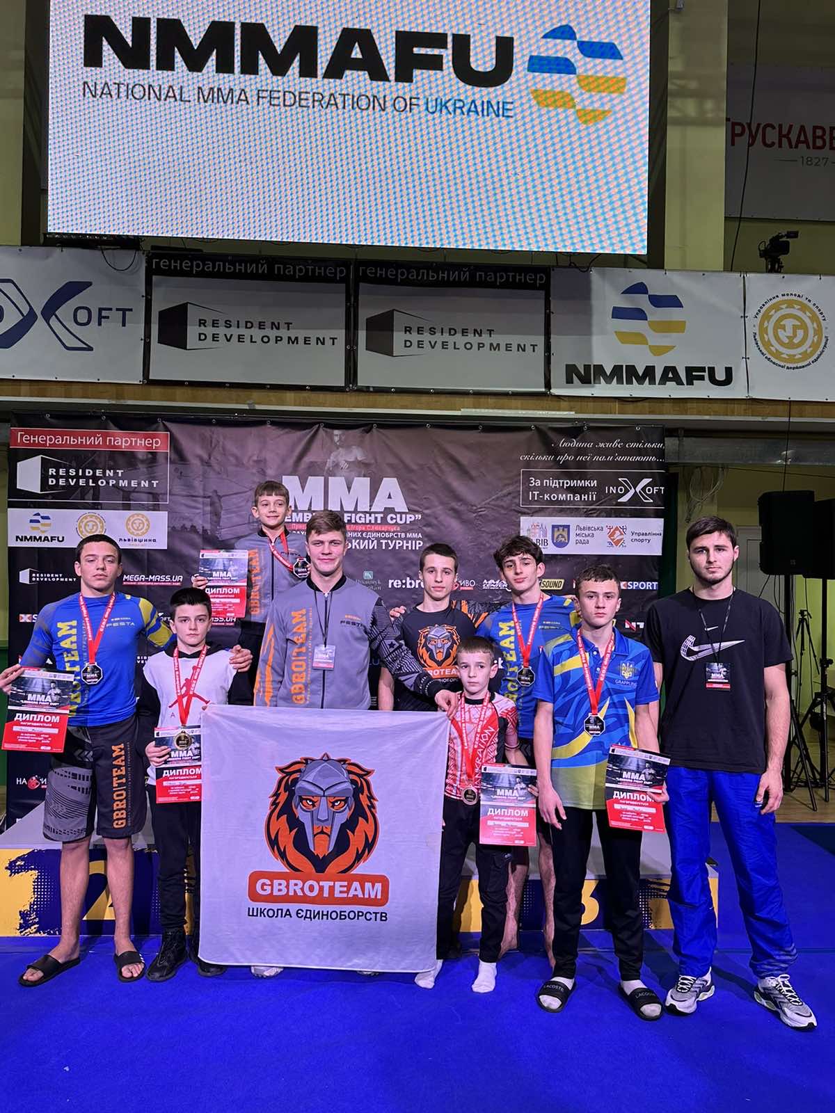 Франківці на Всеукраїнському турнірі зі змішаних єдиноборств ММА здобули 6 золотих, 2 срібні та 4 бронзові нагороди (ФОТО)