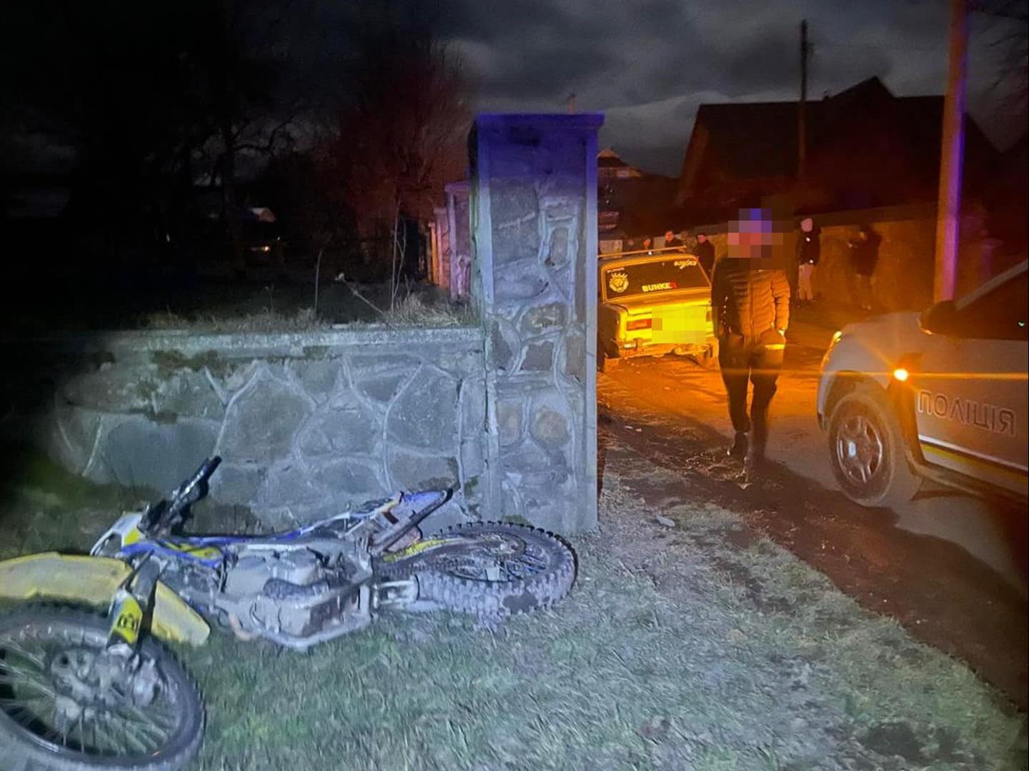 На Косівщині п’яний водій збив неповнолітнього мотоцикліста: хлопець у лікарні (ФОТО)
