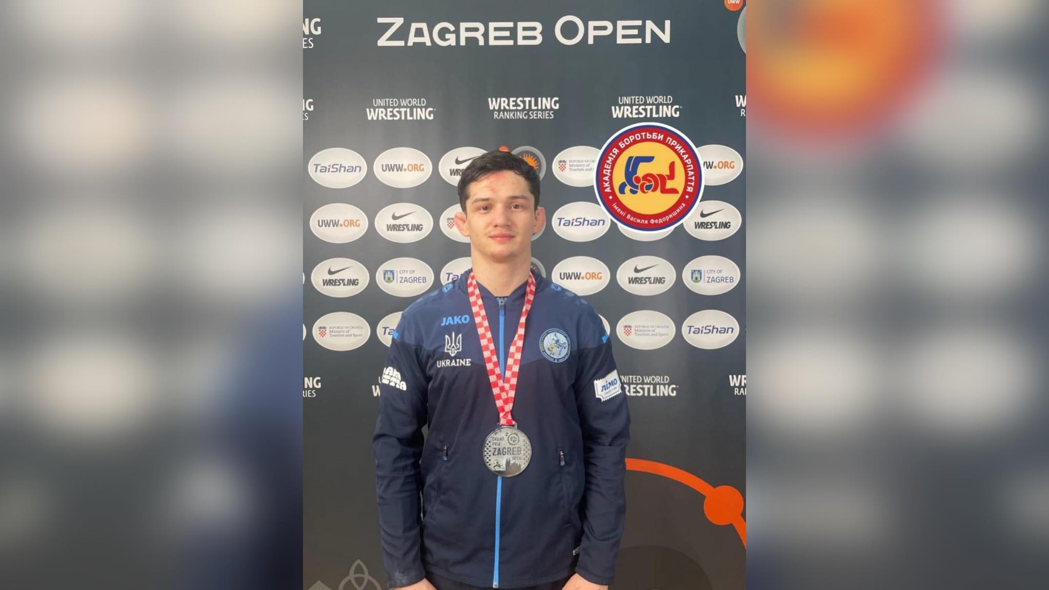 Прикарпатський борець Андрій Джелеп став срібним призером турніру в Хорватії (ФОТО)