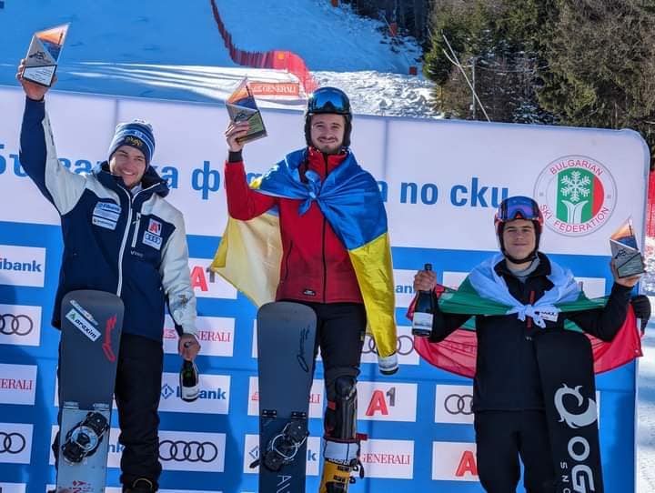 Прикарпатський сноубордист Михайло Харук — переможець етапу Кубка Європи (ФОТО, ВІДЕО)